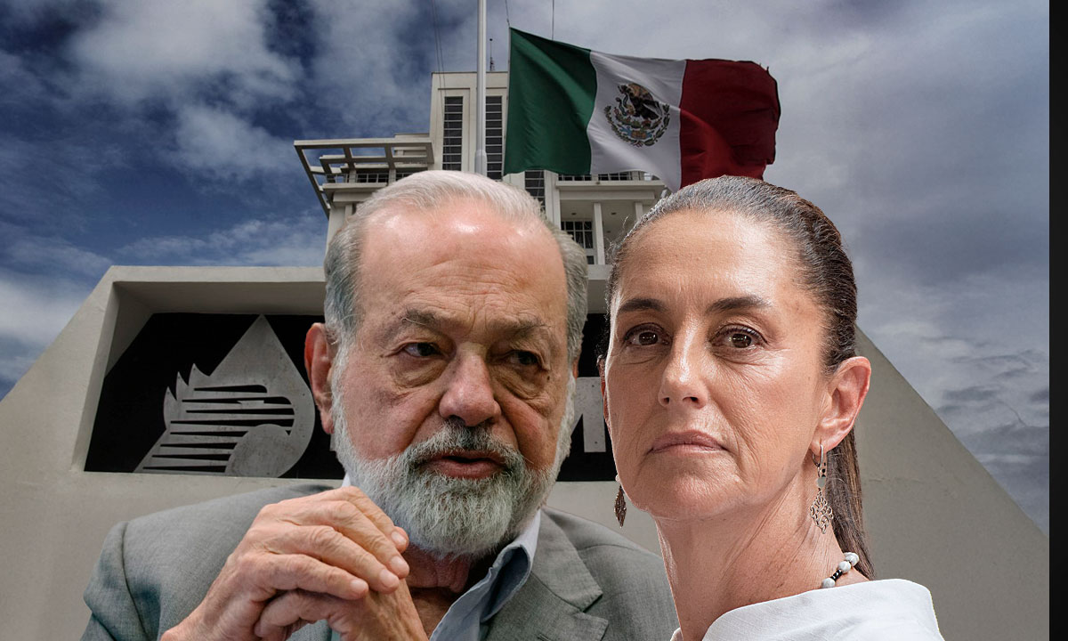 Carlos Slim y Claudia Sheinbaum, ¿la alianza estratégica para rescatar a Pemex?