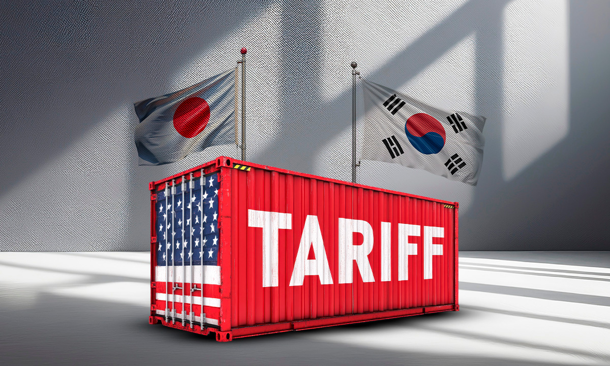 Japón y Corea del Sur se apresuran a negociar con EU para reducir aranceles