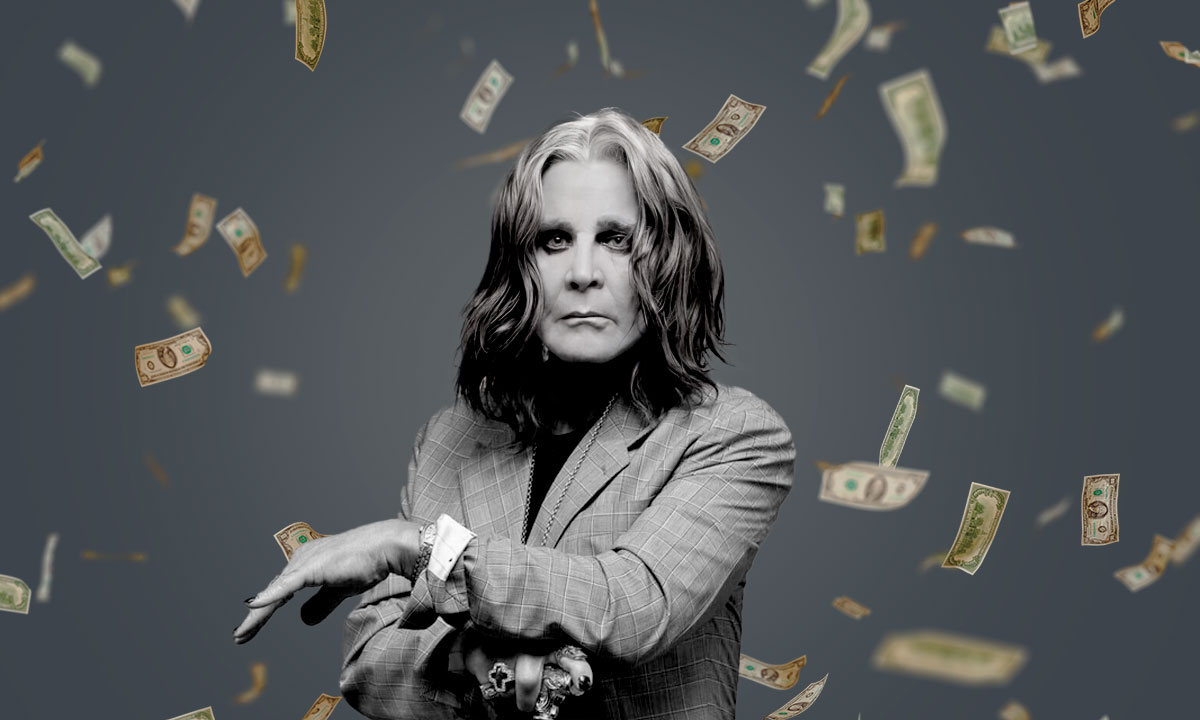 Ozzy Osbourne y la fortuna que ganó como el genio del Heavy Metal