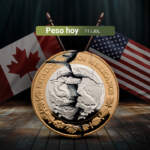 Peso concreta una caída semanal ante la presión por los aranceles de Estados Unidos a Canadá