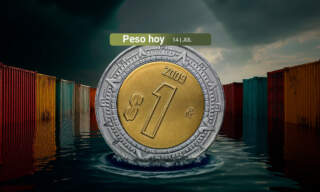 Peso pierde impulso ante amenaza arancelario del 30% de Trump a México