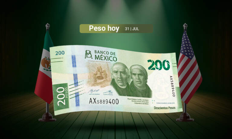 El peso cierra casi plano luego de que México logró una pausa arancelaria con EU