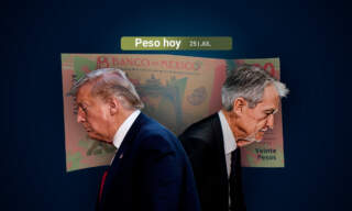 Peso cede ligeramente ante un dólar fortalecido tras la visita de Donald Trump a la Fed