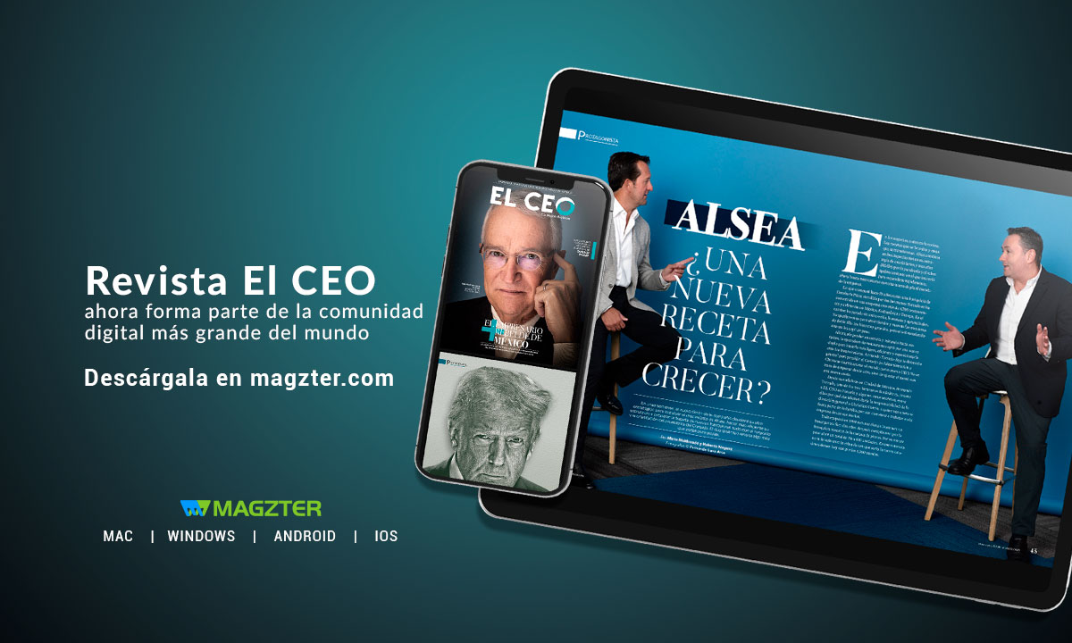 Revista EL CEO | Ahora también podrás leernos en magzter.com, ¡es irresistible!