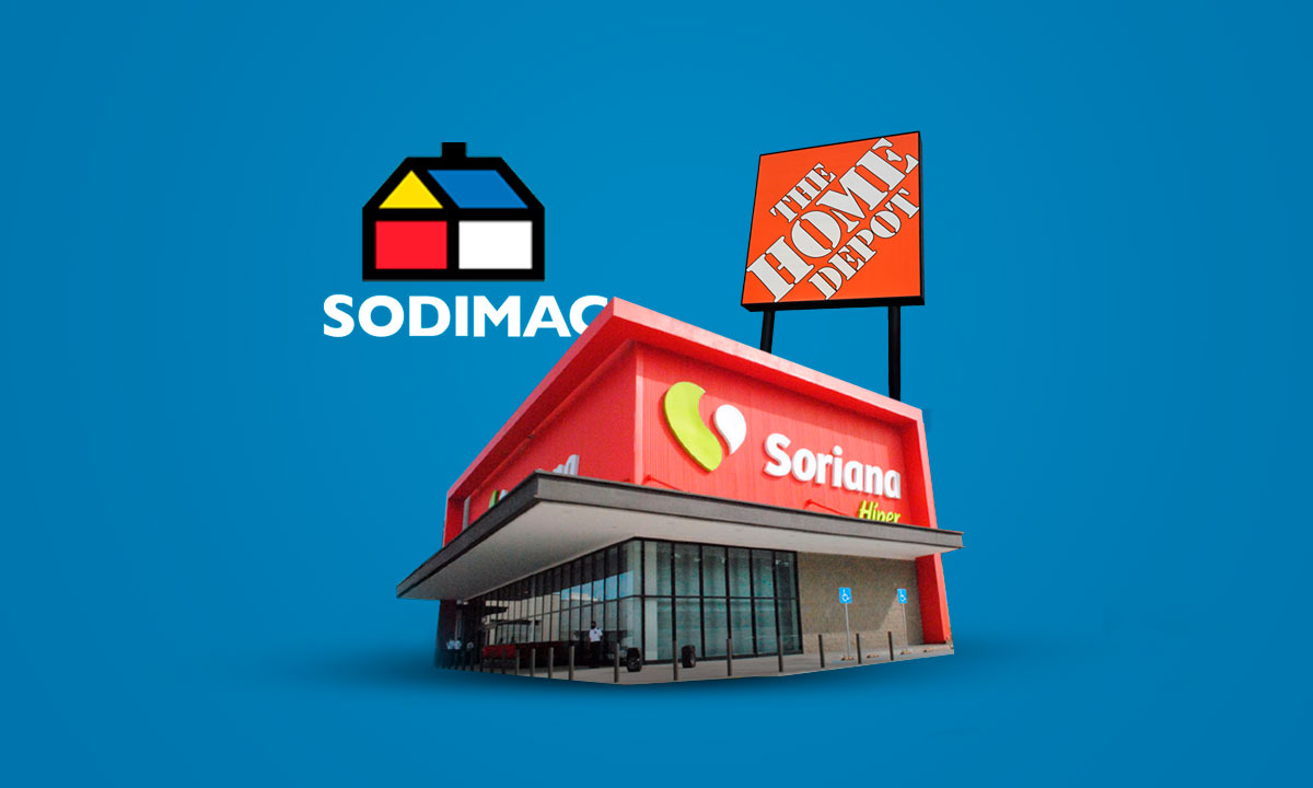 Soriana va por el mercado de Home Depot con Sodimac.