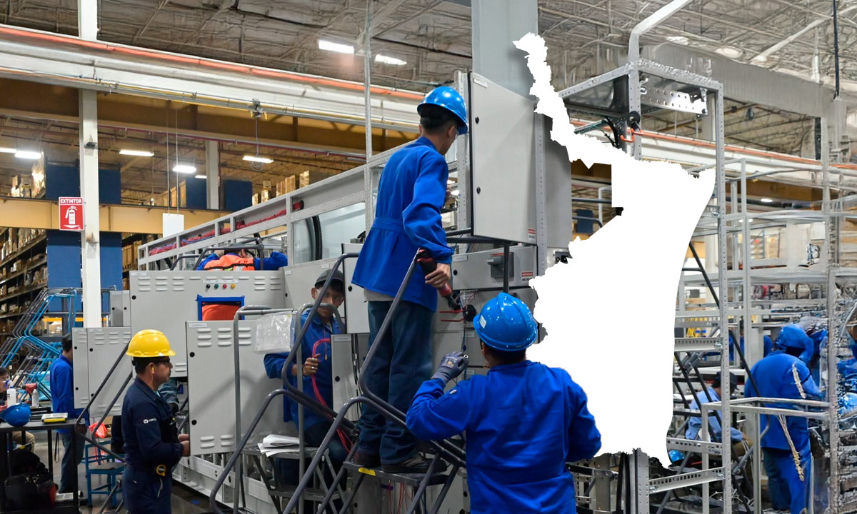 En Tamaulipas, el sector industrial crece 6.3% anual durante 2025
