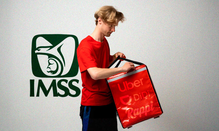 Trabajadores de Didi, Uber y Rappi ingresarán al IMSS; programa piloto entra en vigor