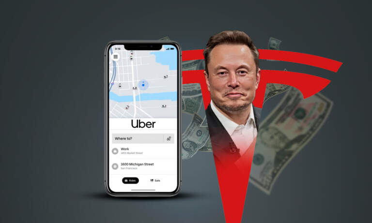 Uber va por Tesla; anuncia inversión millonaria para crear robotaxis