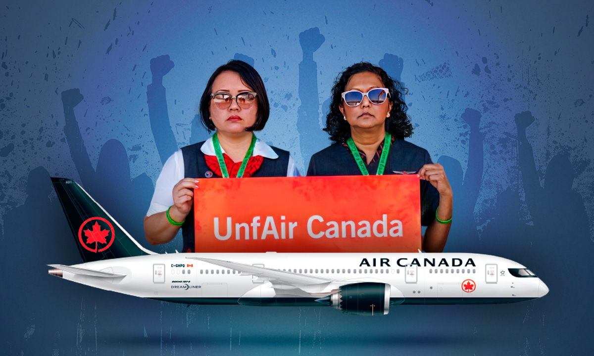 Air Canadá cancelará más de 500 vuelos por huelgas de trabajadores; esto afectará a más de 1300 pasajeros