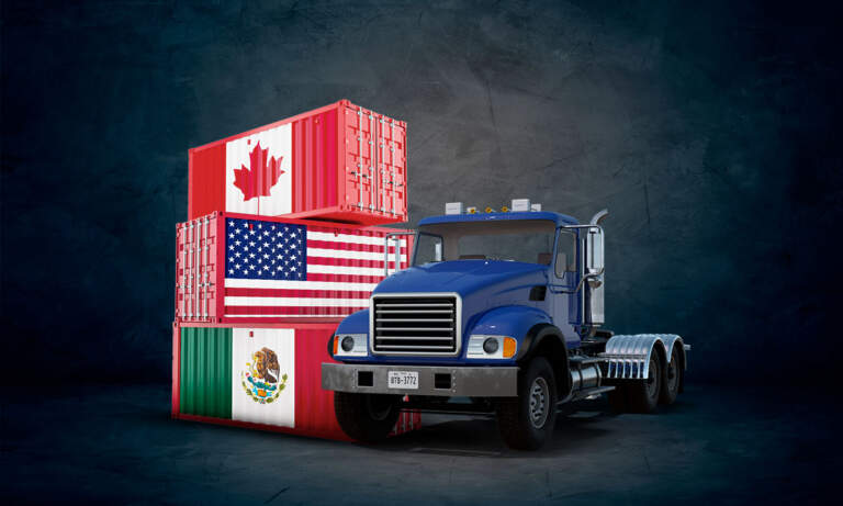 Aranceles de Trump pesan a producción de camiones: fabricantes buscan refugio en México con T-MEC