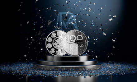 Banxico celebra sus 100 años con nueva moneda de plata