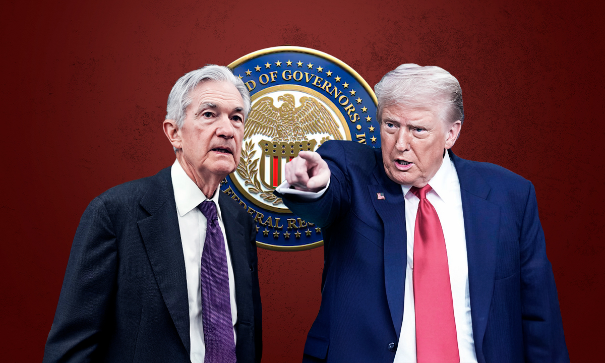 Donald Trump amenaza con permitir una demanda en contra de Jerome Powell