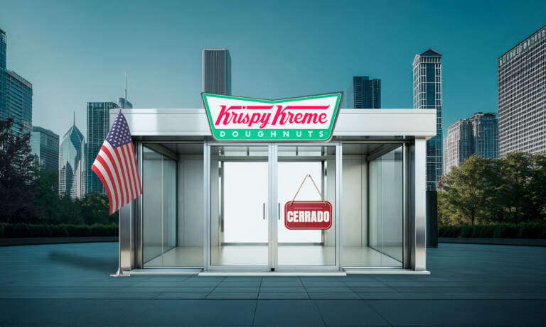 Krispy Kreme cerrará más de 1,500 tiendas como parte de su plan de reestructuración