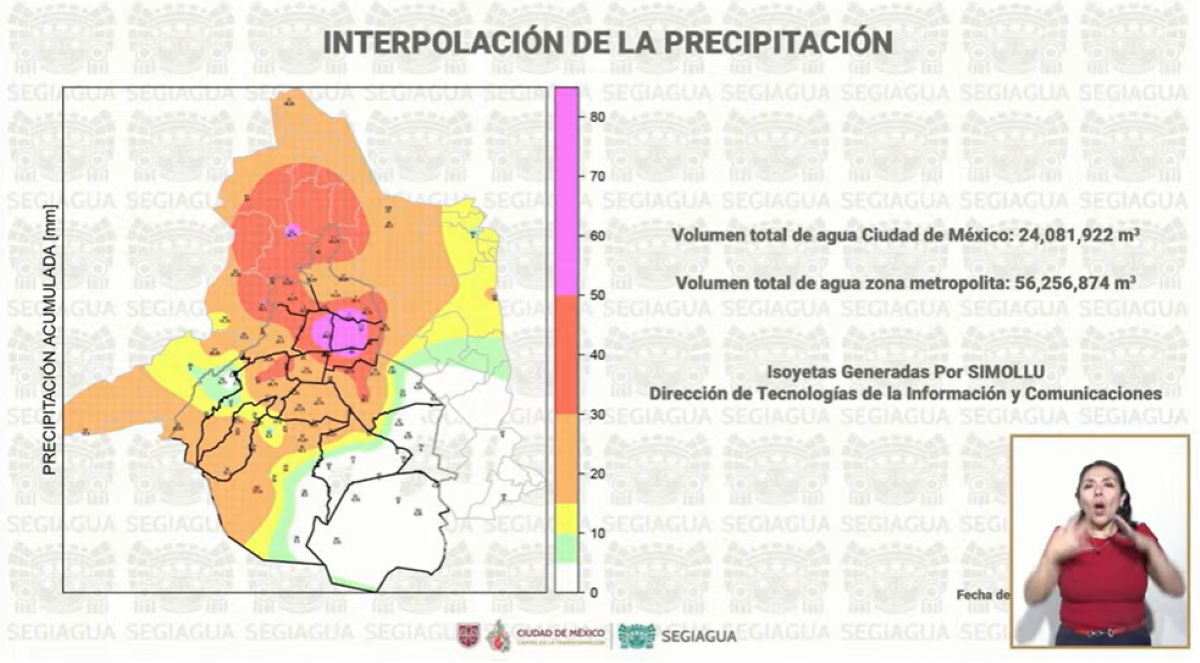 Esta lluvia fue la más fuerte del año,p iniciando la temporada de lluvias en la ciudad 