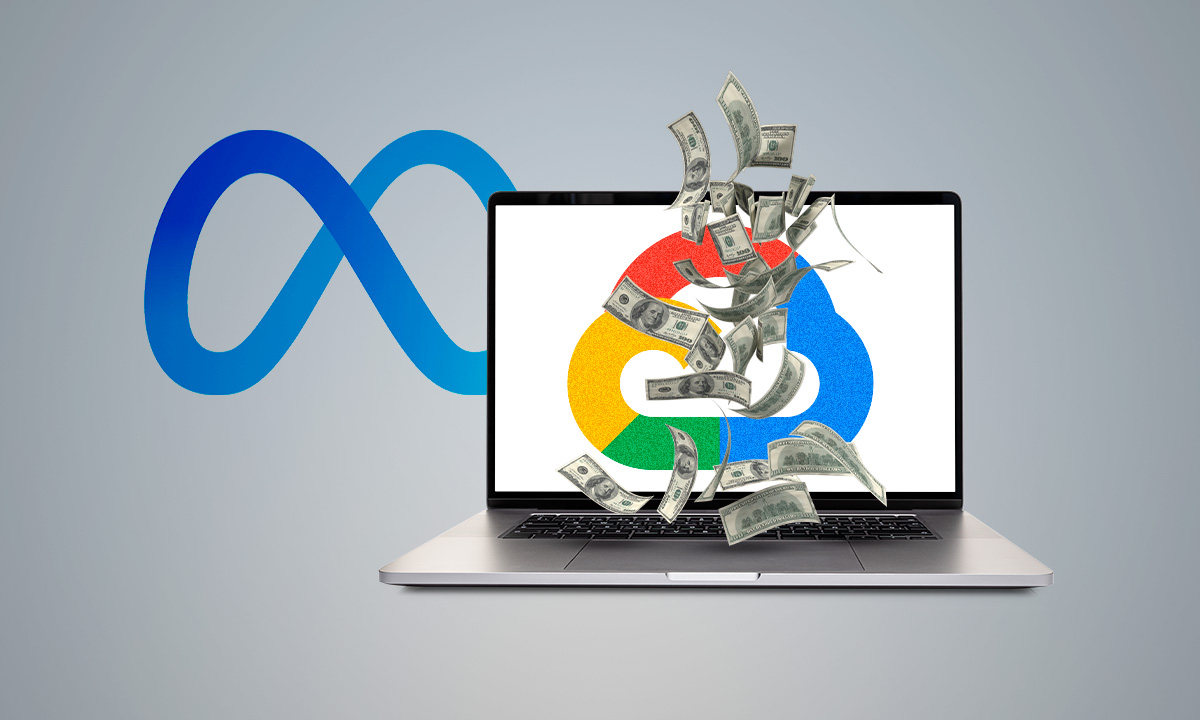 Meta pagará más de 10,000 mdd a Google por su servicio de nube