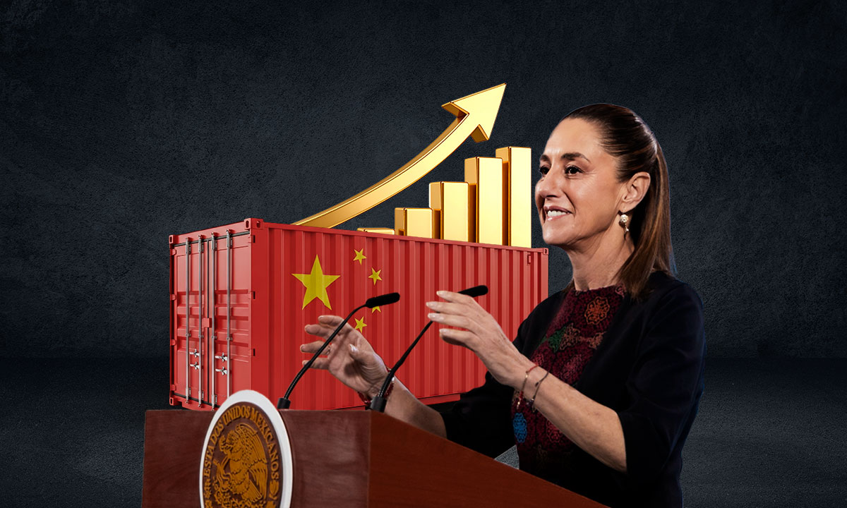Gobierno de Claudia Sheinbaum va por aumento de aranceles a importaciones chinas: Bloomberg