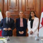 Claudia Sheinbaum se reúne con representantes del gobierno de Canadá