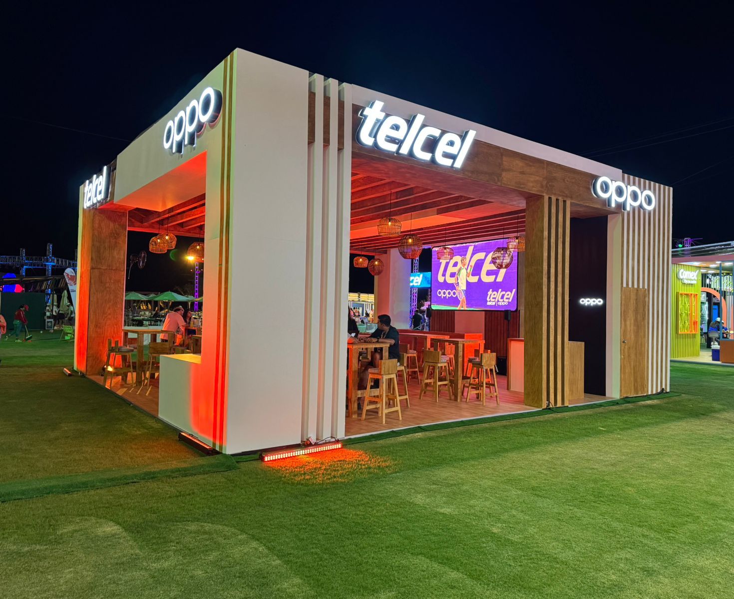 Experiencias tecnológicas en el Mifel Tennis Open by Telcel Oppo 2025