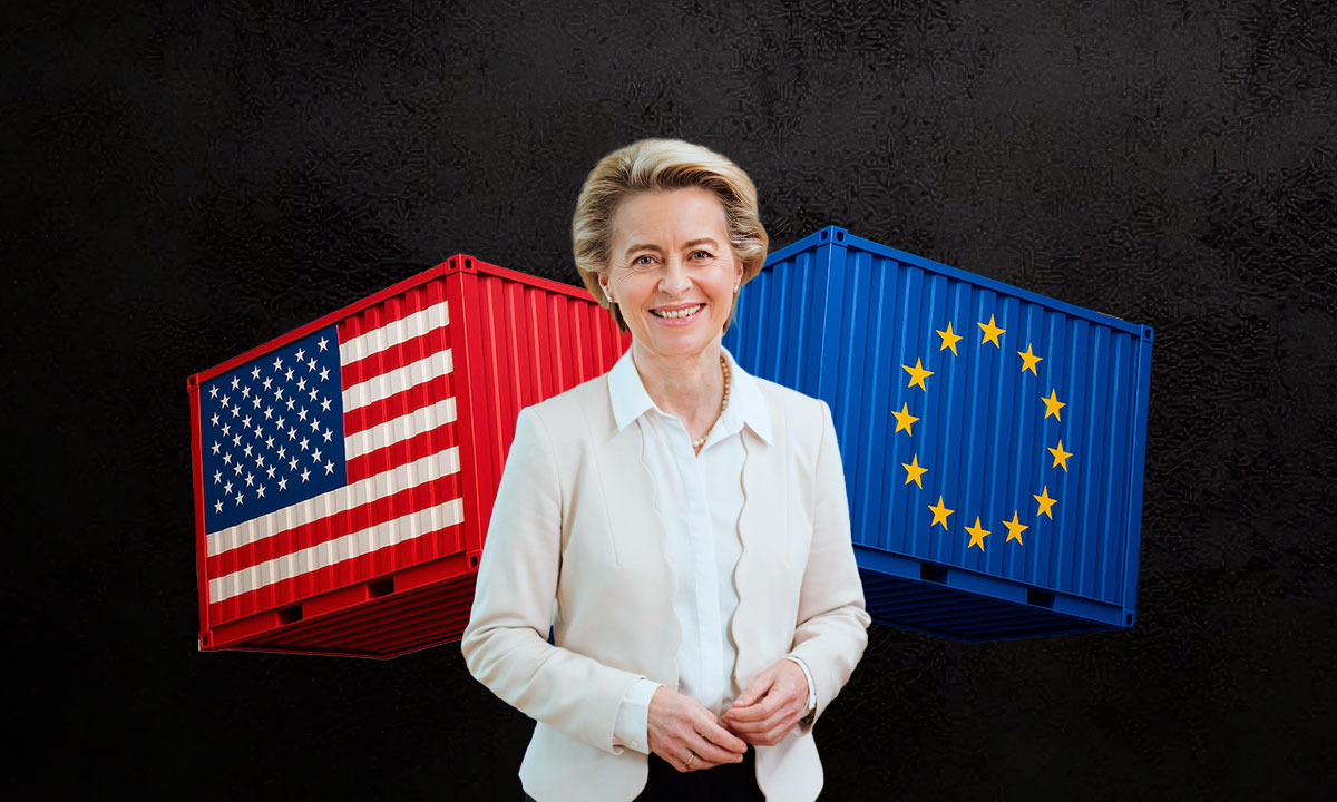 Unión Europea pospone aranceles por 93,000 mde a EU tras acuerdo con la Casa Blanca