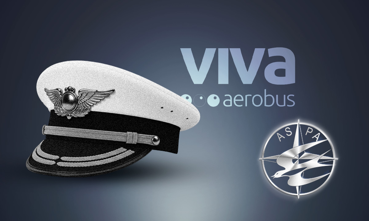 ASPA acusa irregularidades en despido de pilotos de Viva Aerobus
