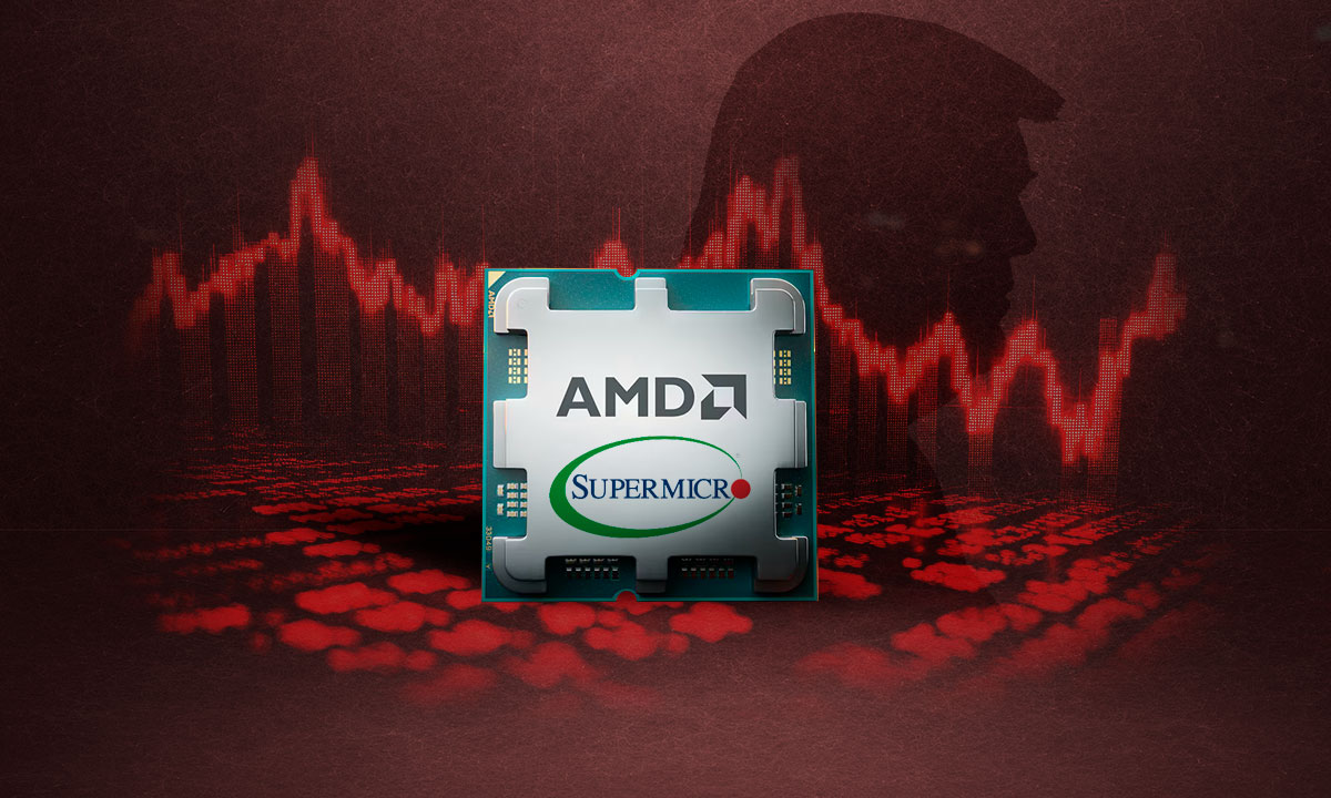 ¿Efecto Trump? Acciones de Super Micro y AMD se desploman tras reportes decepcionantes
