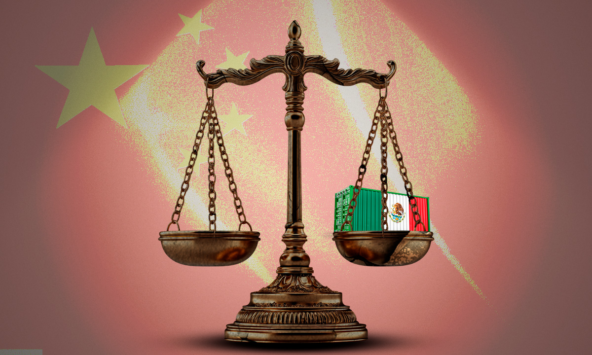 Déficit comercial de México con China alcanza máximo histórico