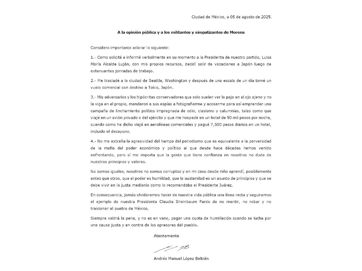Claudia Sheinbaum Andrés Manuel López Beltrán