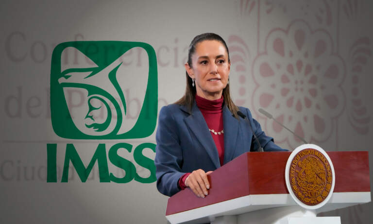Claudia Sheinbaum celebra integración histórica de trabajadores de plataformas al IMSS