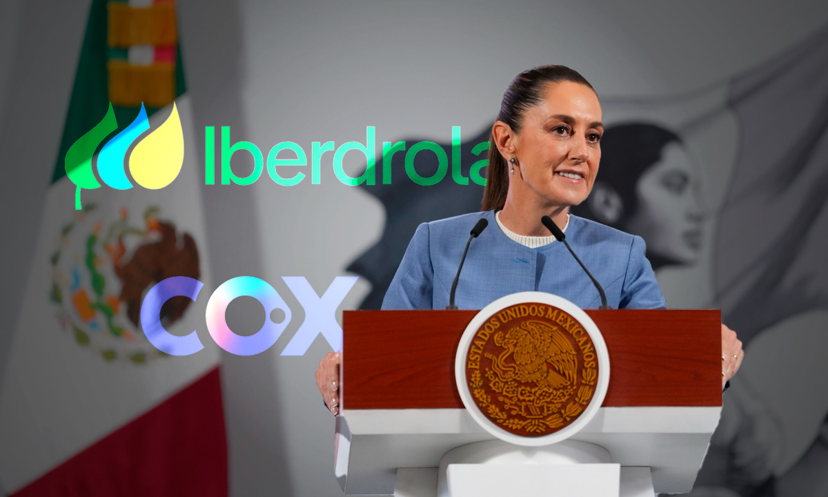 Claudia Sheinbaum revela la razón detrás de la salida de Iberdrola; confirma inversión de Cox por 10,680 mdd