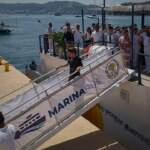 Claudia Sheinbaum inaugura Marina Bus en Acapulco y supervisa obras de Asipona