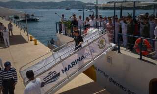 Claudia Sheinbaum inaugura Marina Bus en Acapulco y supervisa obras de Asipona