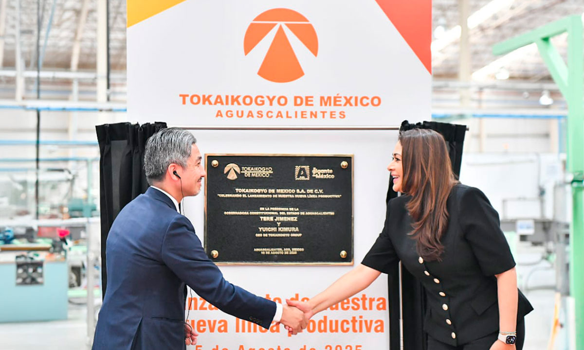 Aguascalientes celebra la expansión de Tokaikogyo con inversión de 100 mdp