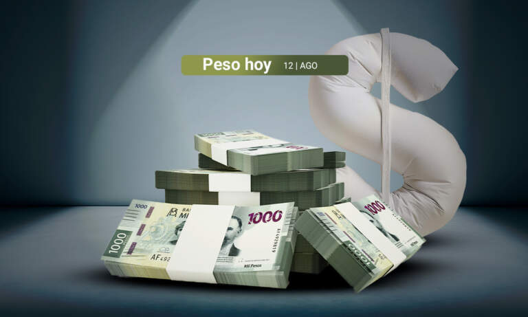 Peso aprovecha el declive del dólar y concreta su mejor nivel en 12 sesiones