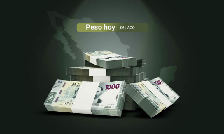 Peso se rebela ante el dólar y apunta su mejor nivel en las últimas ocho sesiones