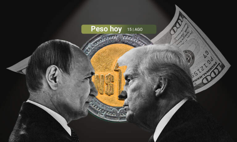 Peso se recupera frente al dólar, pero no evita una caída semanal