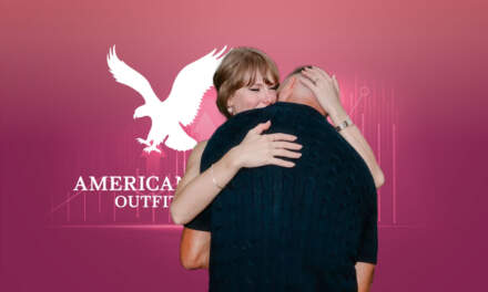 Compromiso de Taylor Swift y Travis Kelce impulsa a las acciones de American Eagle