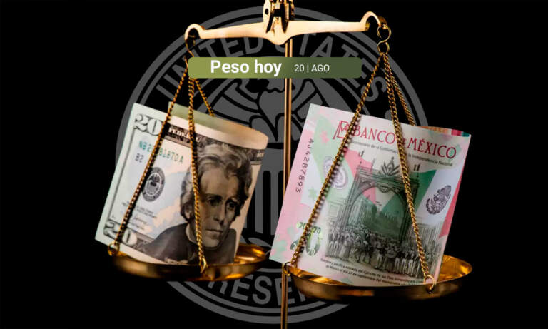 Peso mexicano intenta recuperarse ante un declive generalizado del dólar previo a las minutas de la Fed