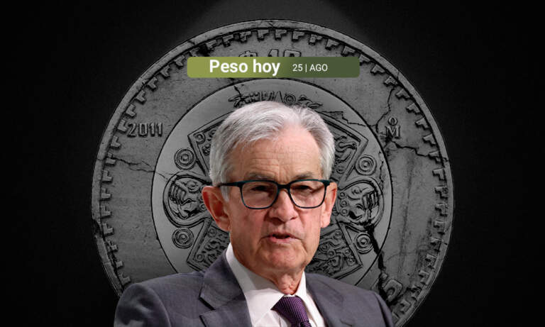 Peso vuelve a tropezar frente al dólar mientras el mercado ‘digiere’ las palabras de Powell