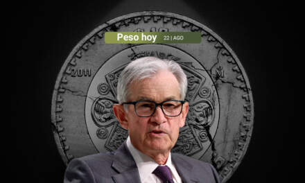 Peso vuelve a tropezar frente al dólar mientras el mercado ‘digiere’ las palabras de Powell
