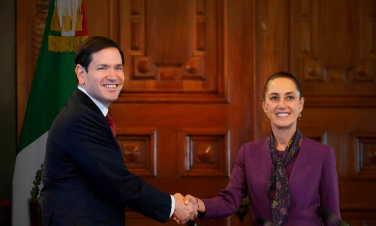 Claudia Sheinbaum se reúne con Marco Rubio; estos fueron los temas que abordaron