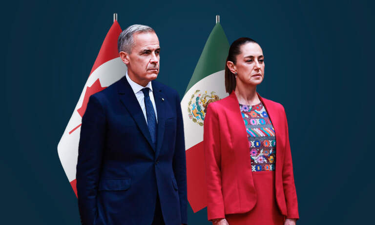 Claudia Sheinbaum se reúne con el primer ministro de Canadá; estos son los puntos claves del encuentro