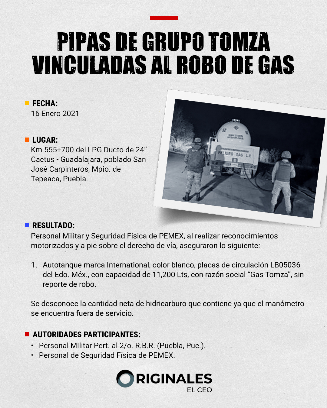 Pipa accidentada forma parte de empresa ligada al huachicol