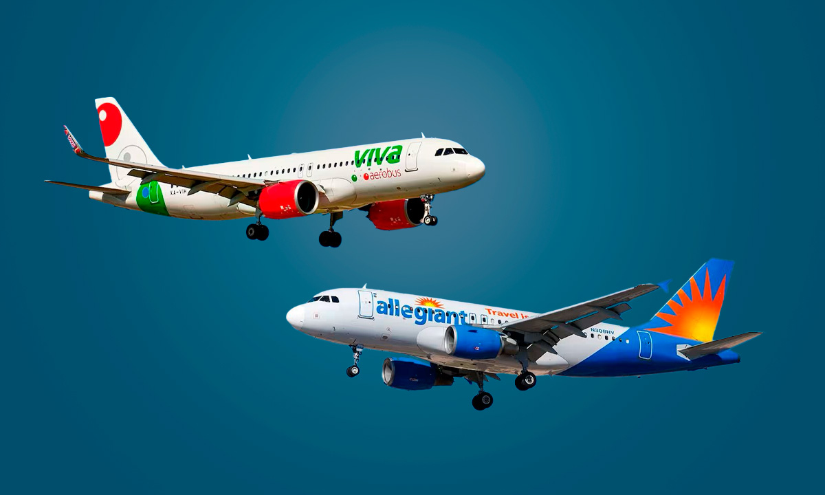Viva Aerobus y Allegiant, ¿el daño colateral del fin de la alianza Aeroméxico-Delta?
