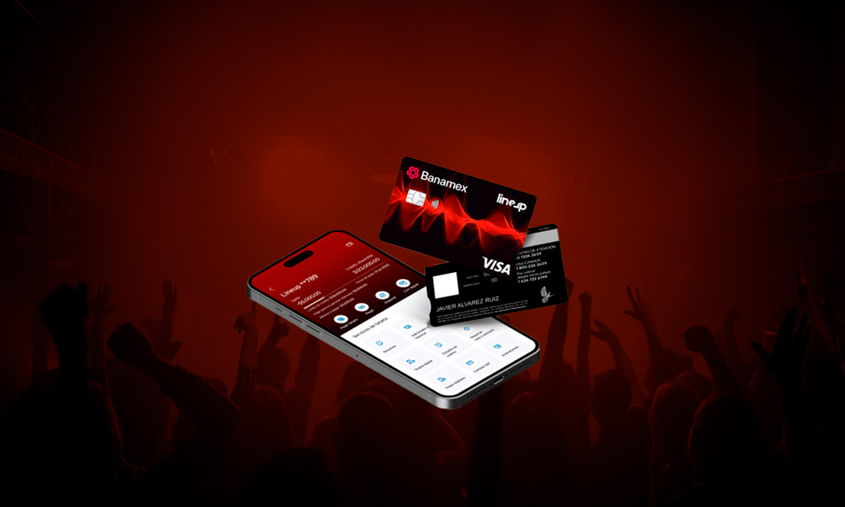 Banamex lanza tarjeta LineUp para fans de conciertos, ¿nueva forma de ganar preventas?