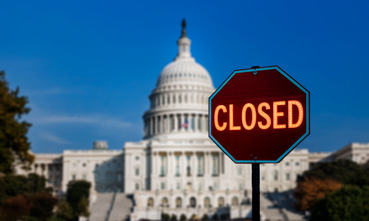 Riesgo de cierre en el gobierno de Estados Unidos; informe de empleo no se publicaría