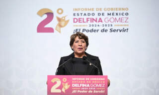 Gobierno de Delfina Gómez presenta récord en ingresos y baja deuda