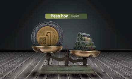 Peso abre en su mejor nivel en 14 meses, con la mira en datos laborales de México y EU
