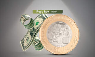 Peso amplía su racha ganadora a siete sesiones al hilo mientras espera la tasa de interés de la Fed