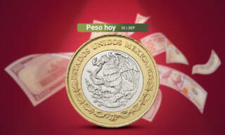 Peso se aprecia y perfila su tercer trimestre al hilo con ganancias frente al dólar