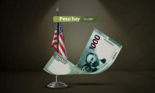 Peso cede ante el dólar tras conocerse la inflación al productor en Estados Unidos